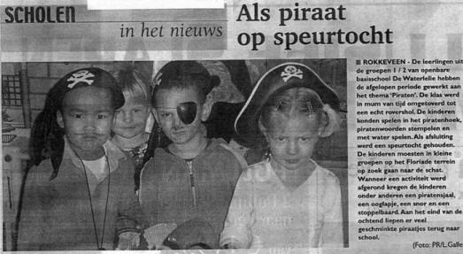 Piratenfeest, Waterlelie