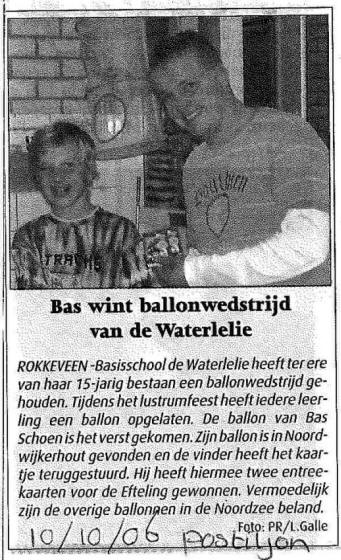 Baswintballonwedstrijd 