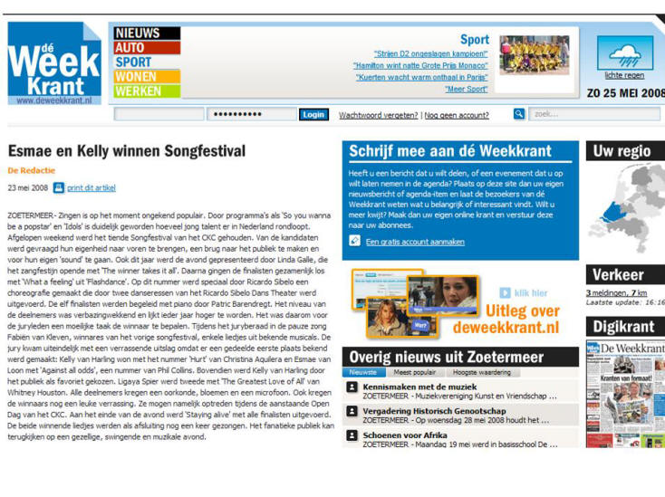 Weekkrant_Songfestival_2008