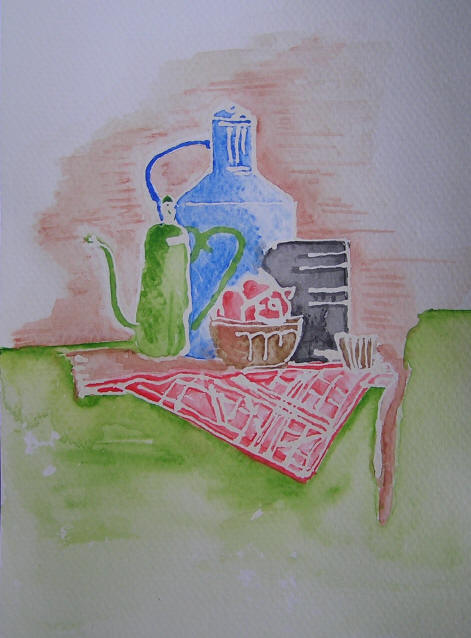 La-Cuisine-Linda-Galle-Aquarel-2005