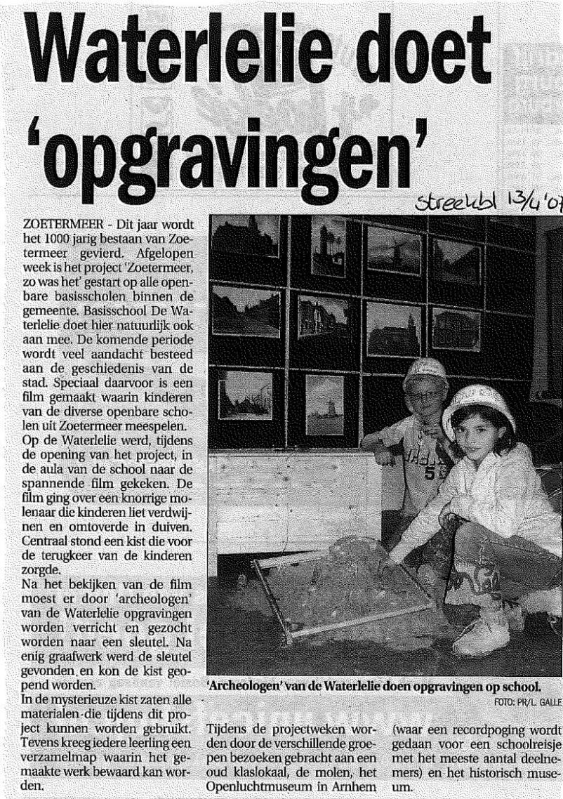 Waterlelie-doet-opgravingen-OPOZ-2007